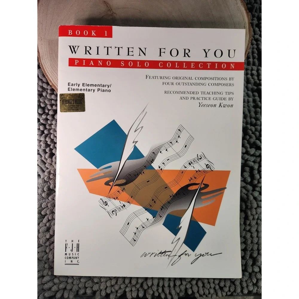 Written‎ For You Piano Solo Collection Book 1 Practice Guide Tips Yeeseon Kwon